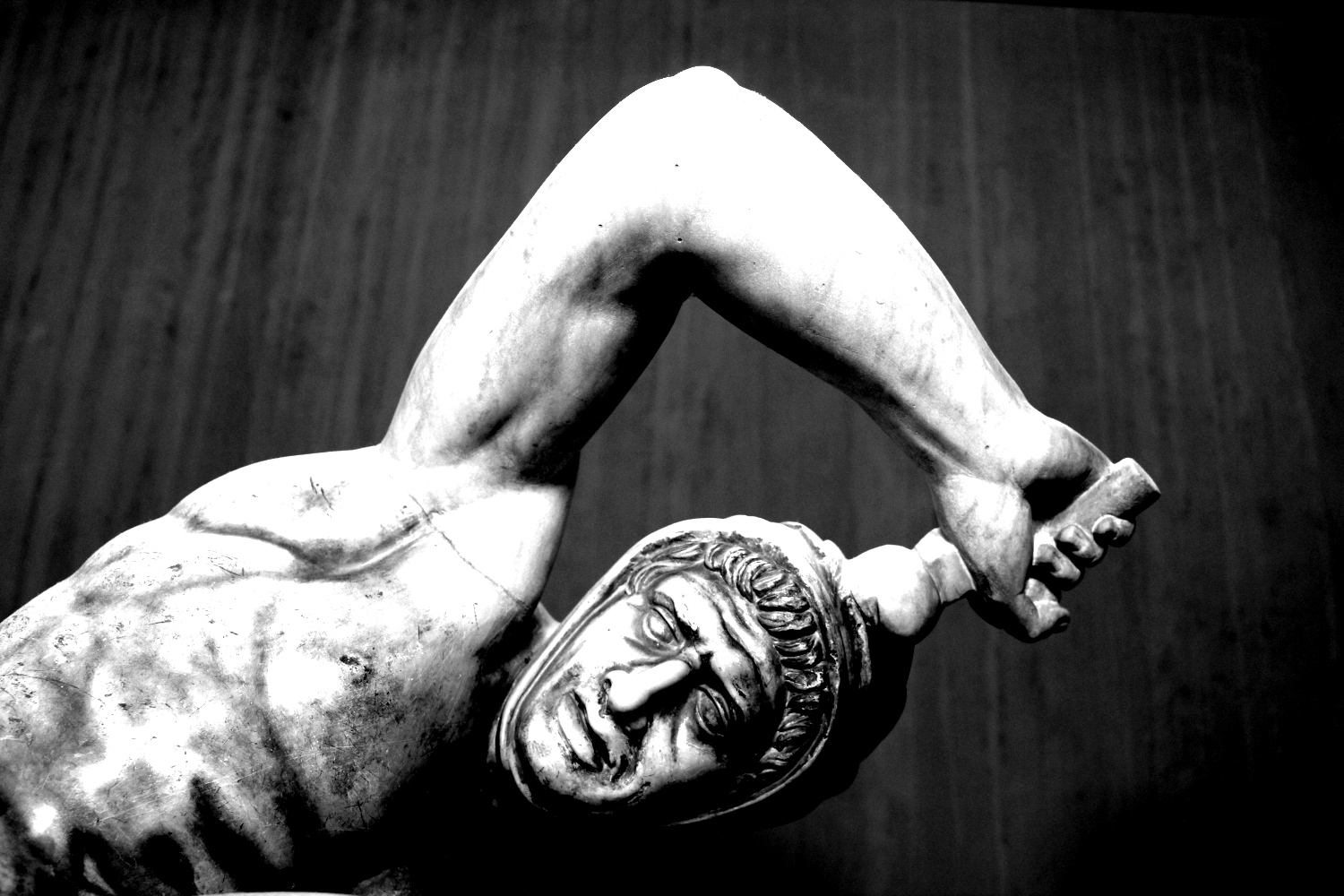 A Etruscian statue in Rome
