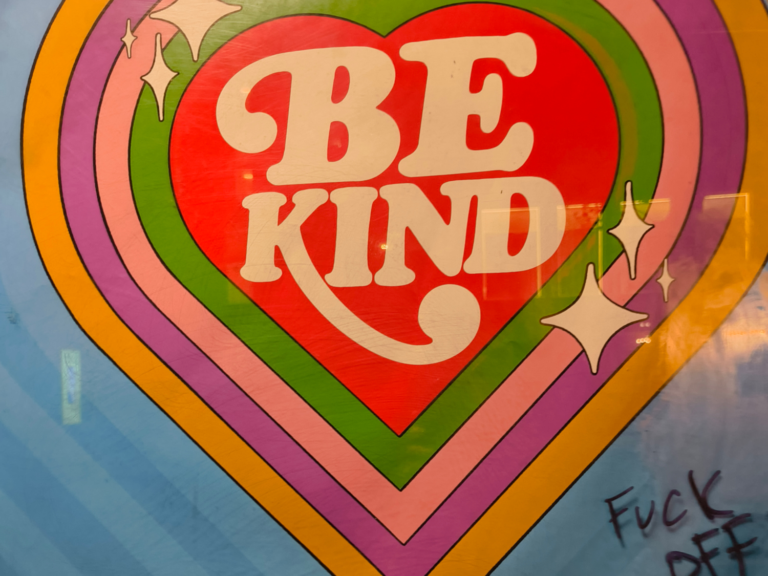 Be kind poster